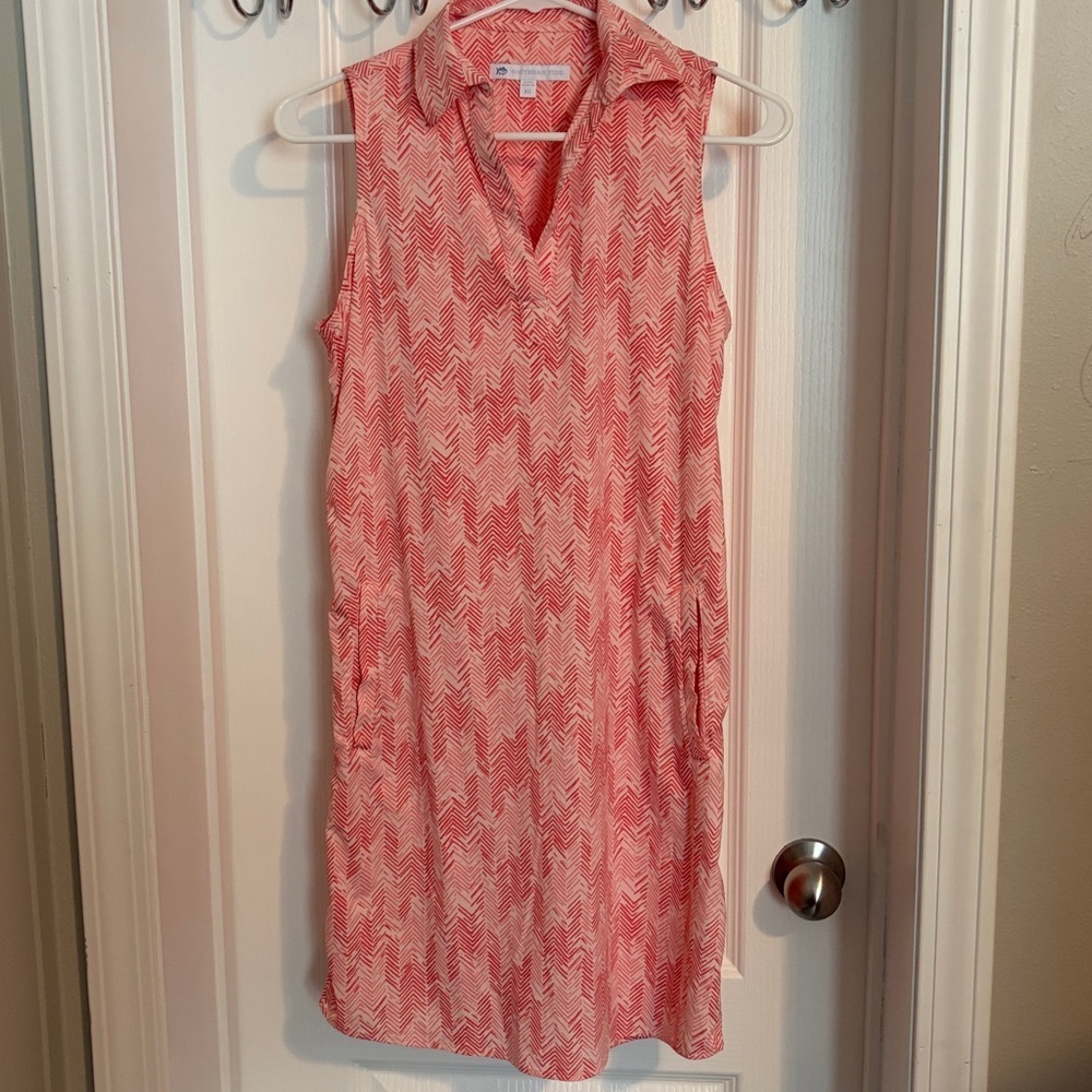 SOUTHERN TIDE KAMRYN BRRR INTERCOASTAL HORIZON HUES DRESS BOAT DRESS XS